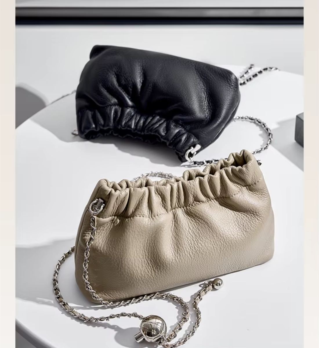 Bolsa Piccola em Couro Legítimo