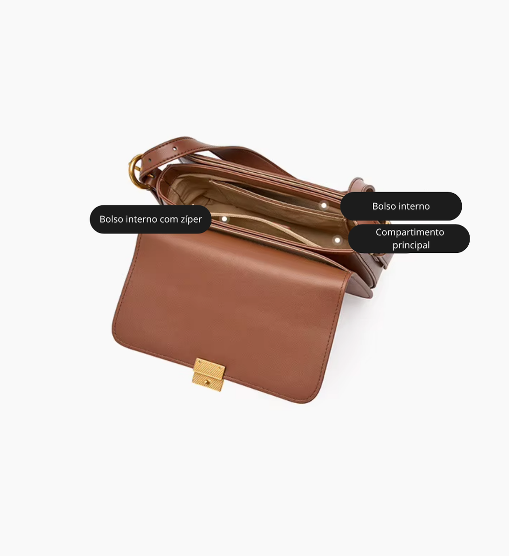 Bolsa Sela em Couro Legítimo