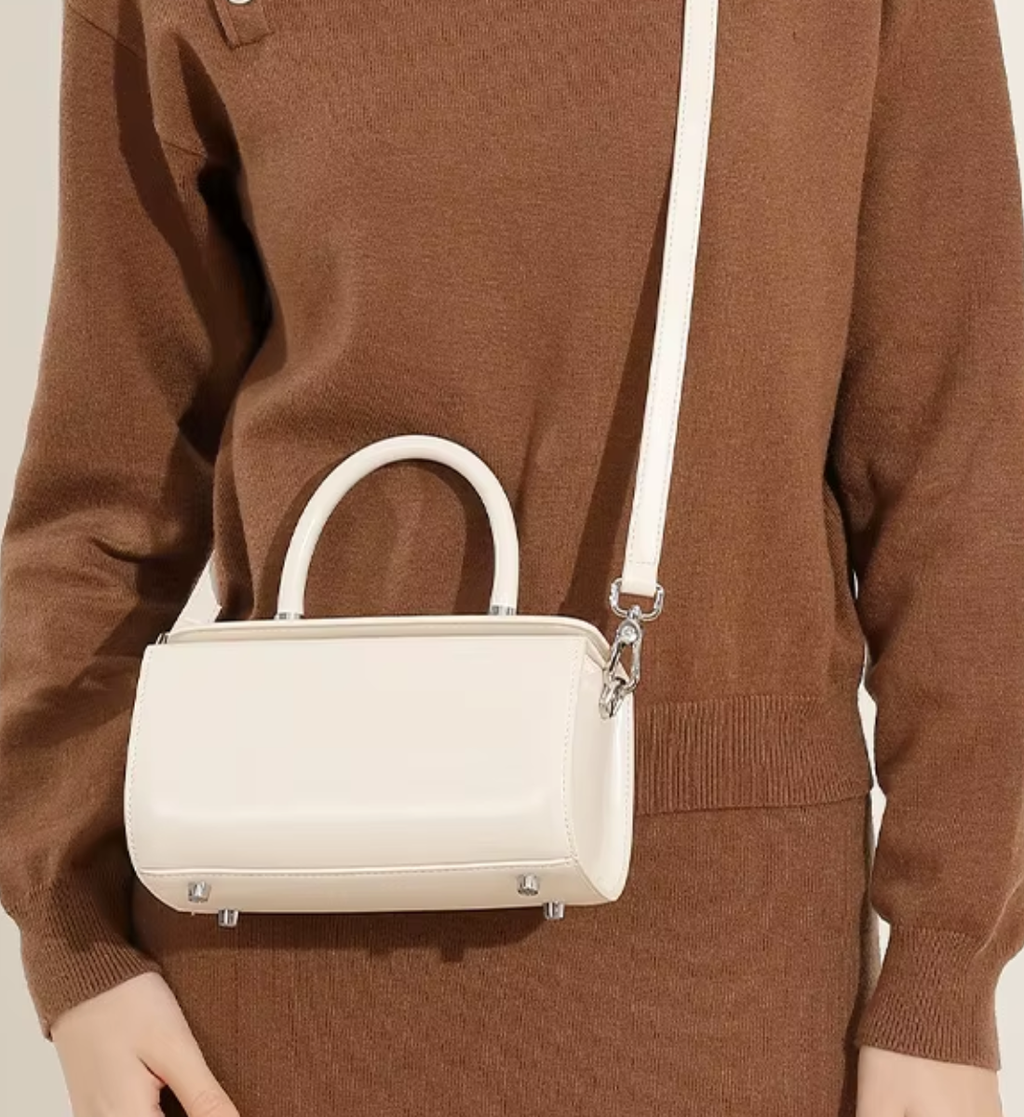 Bolsa Baule em Couro Legítimo