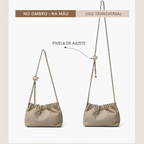 Bolsa Piccola em Couro Legítimo