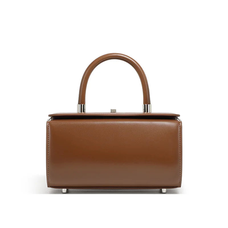Bolsa Baule em Couro Legítimo