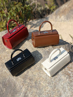 Bolsa Baule em Couro Legítimo