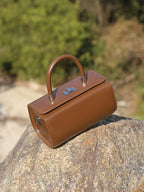 Bolsa Baule em Couro Legítimo