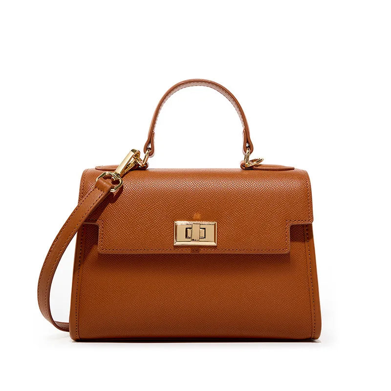 Bolsa Garbo em Couro Legítimo